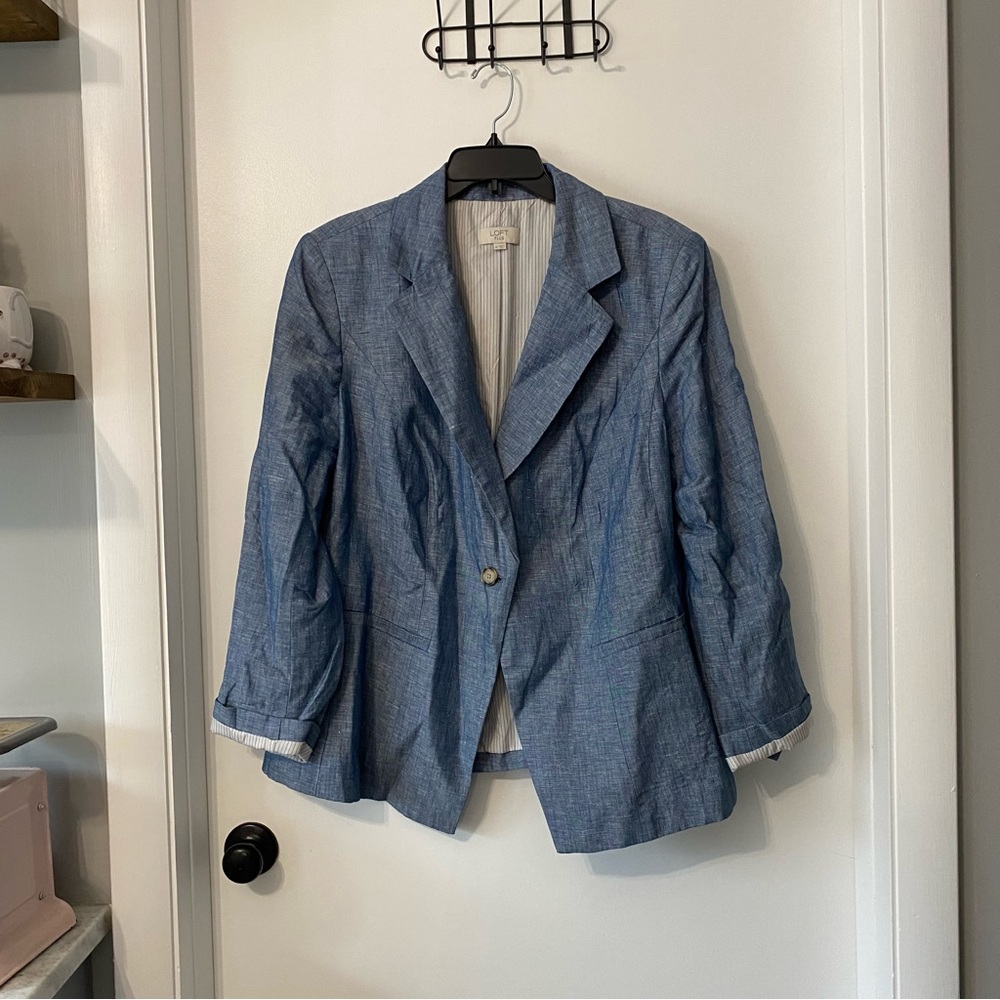 LOFT Blue Blazer